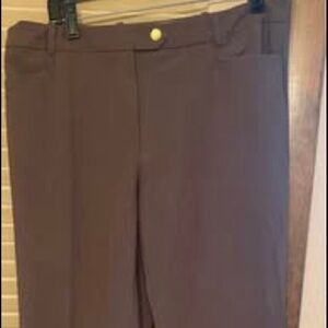Women’s Calvin Klein Brown Slacks size 8